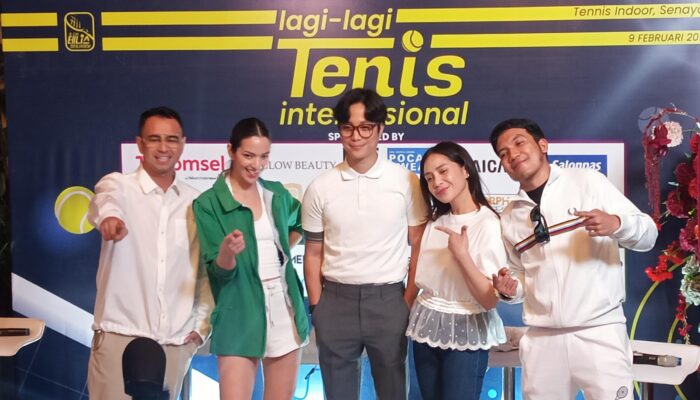 Raffi Ahmad dan Desta Siap Lawan Artis Korea Selatan di ‘Lagi-Lagi Tenis Internasional’