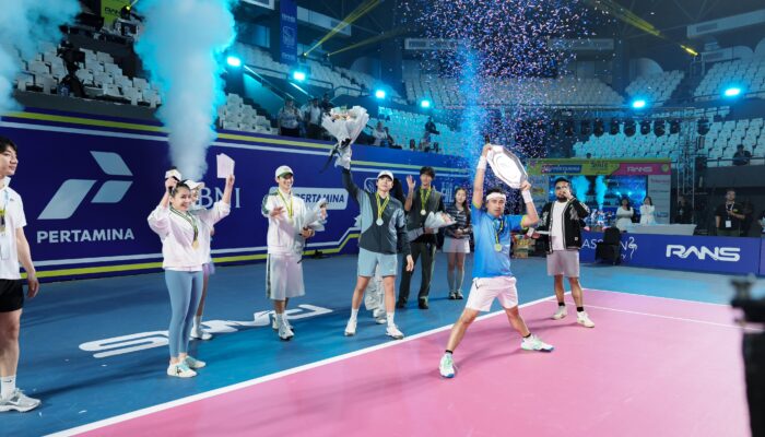 Raffi Ahmad Pimpin Kemenangan Indonesia dalam ‘Lagi-Lagi Tenis Internasional 2025’**