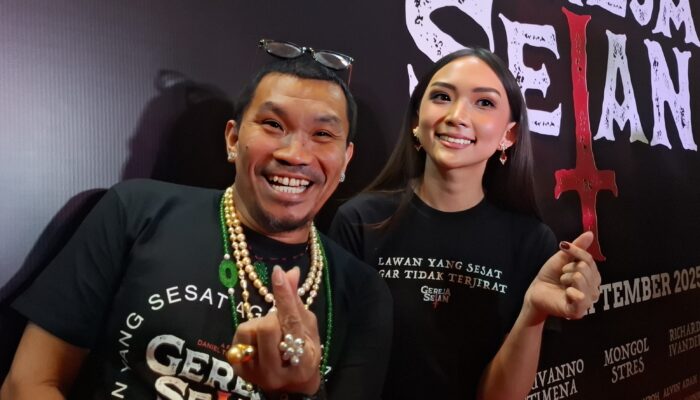 Mongol Stres dan Kathleen Carolyne Ungkap Tantangan Peran di Film Gereja Setan