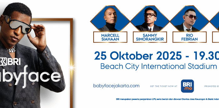 Babyface Siap Hangatkan Jakarta Lewat Konser “With Love From BRI”