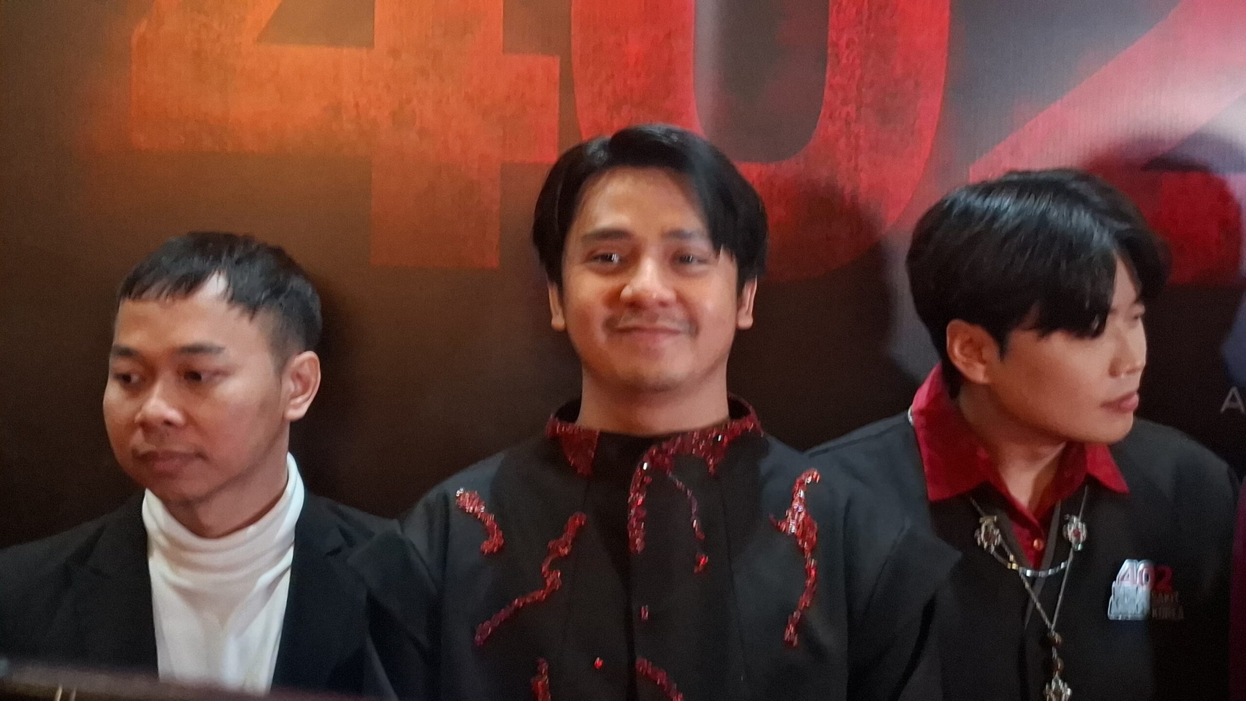 (Tim Showbiznesia) Arbani Yasiz pemeran Juna dalam film horor 402 Rumah Sakit Angker Korea di CGV Grand Indonesia Jakarta Pusat, Senin (6/7/2026).
